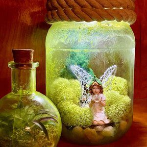 fairy garden terrarium